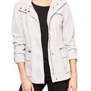 Gap White Women’s Utility/Jean Jacket